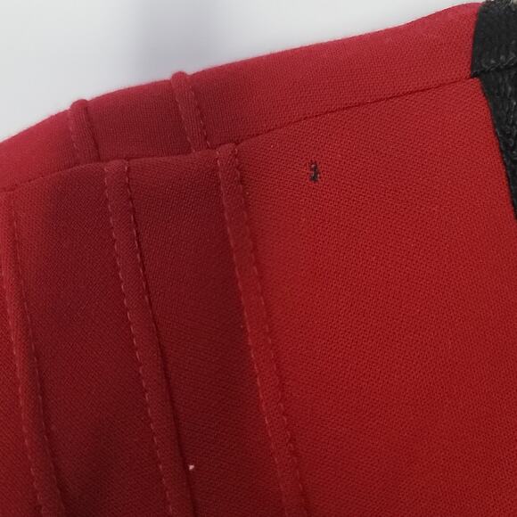 Double D Ranch Wear- Women's Wool Red Bolero Jacket- Size Medium - Picture 8 of 9